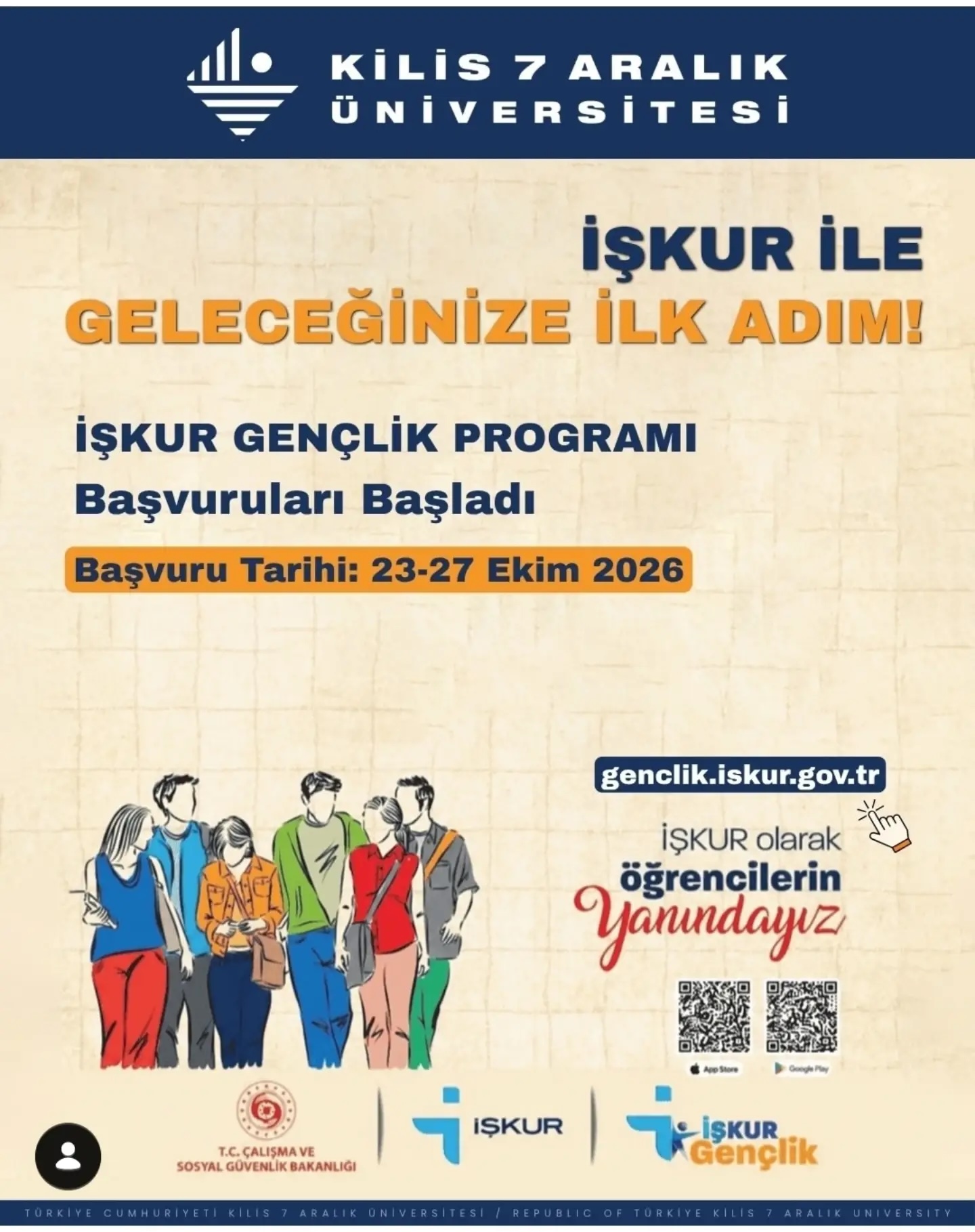 İŞKUR Gençlik Programı Başvuruları Başladı